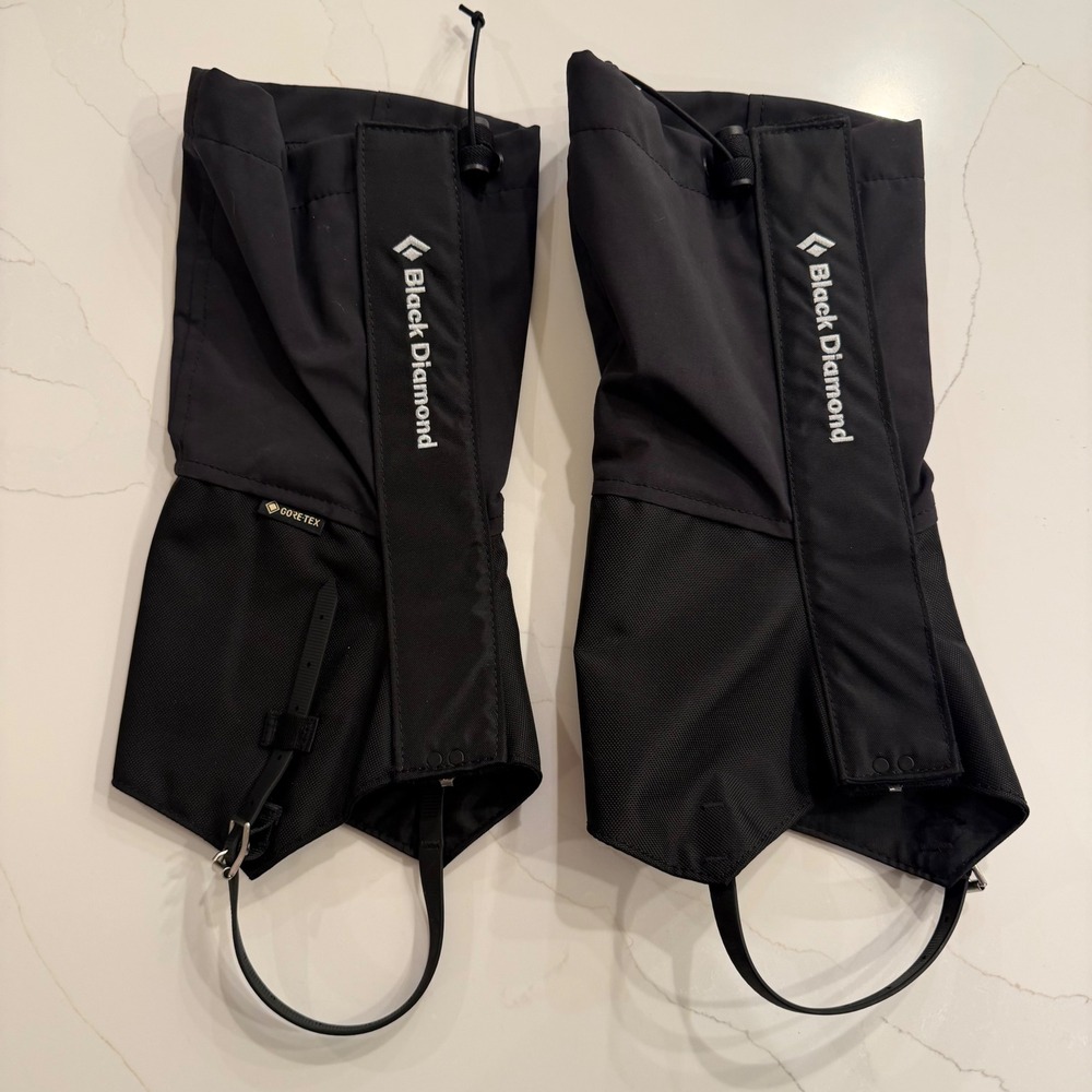 Black Diamond Frontpoint Gore-Tex Mountaineering Gaiters Black Small BD701501
